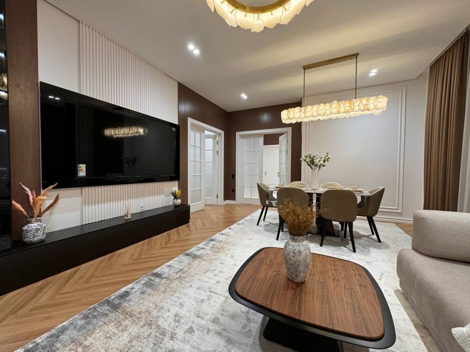 Mirabad avenue! Уникальная 3 комнатная квартира!Авторский ремонт!Новая