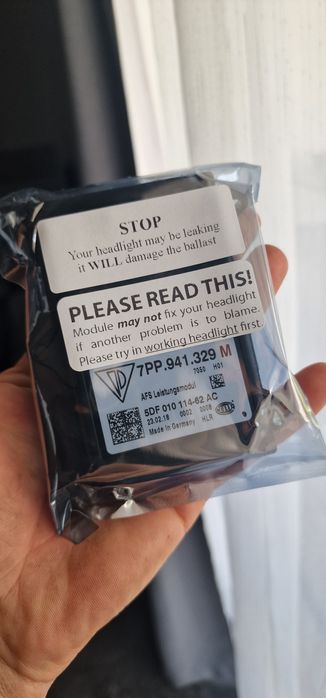 Modul far calculator porsche 7PP941329M nou Original Hella.