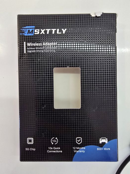 Адаптер за безжичен CarPlay & Android Auto MSXTTLY AC01 2IN1 Wireless