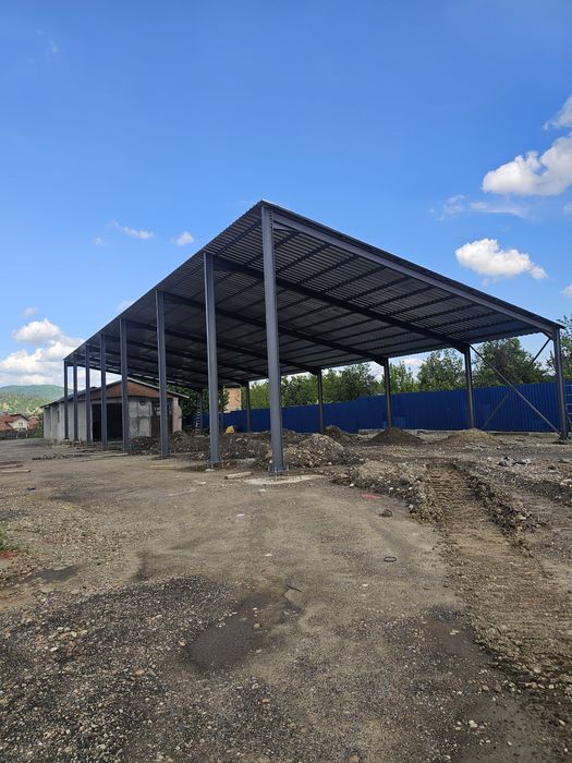 Vand hala pe structura metalica diferite dimensiuni