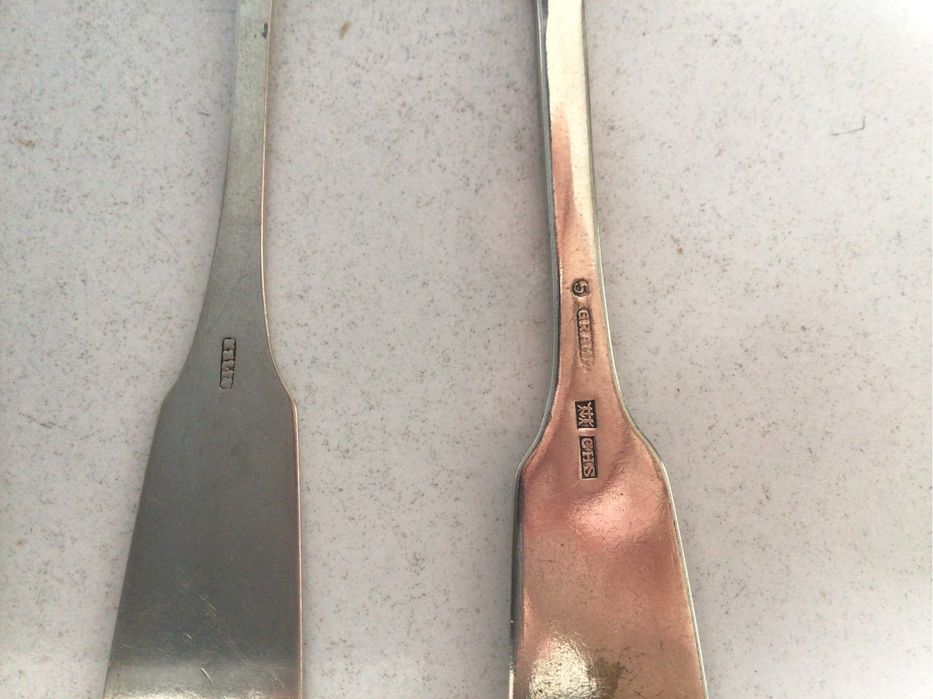 Посребрени лъжици