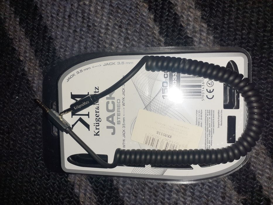 Cablu Jack 3.5 mm, 150 cm, tester de baterii