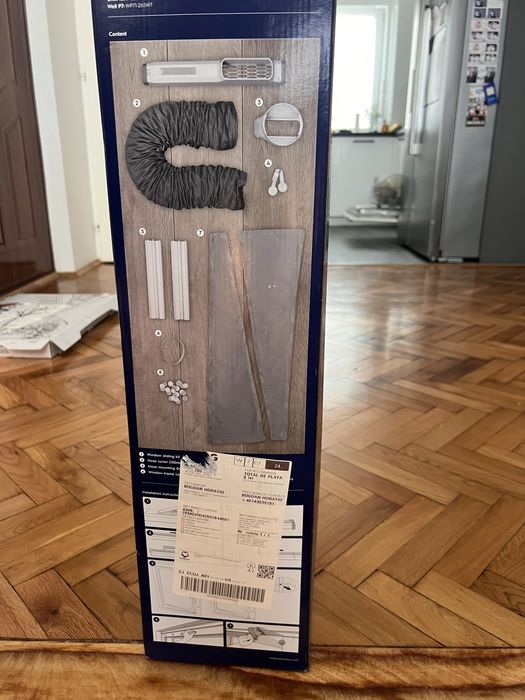 Aer Conditionat Portabil Electrolux 12000 BTU (Răcire/Încălzire) + Kit Geam Premium EWK04
