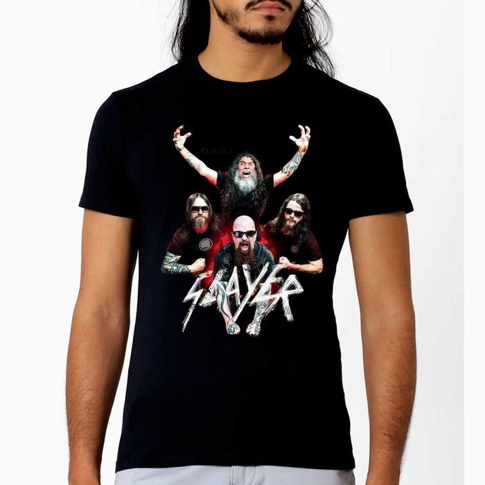 Метал Тениска Slayer 4 модела всички размери