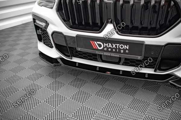 Prelungire bara fata BMW X6 G06 2019-2023 v1 Maxton Design