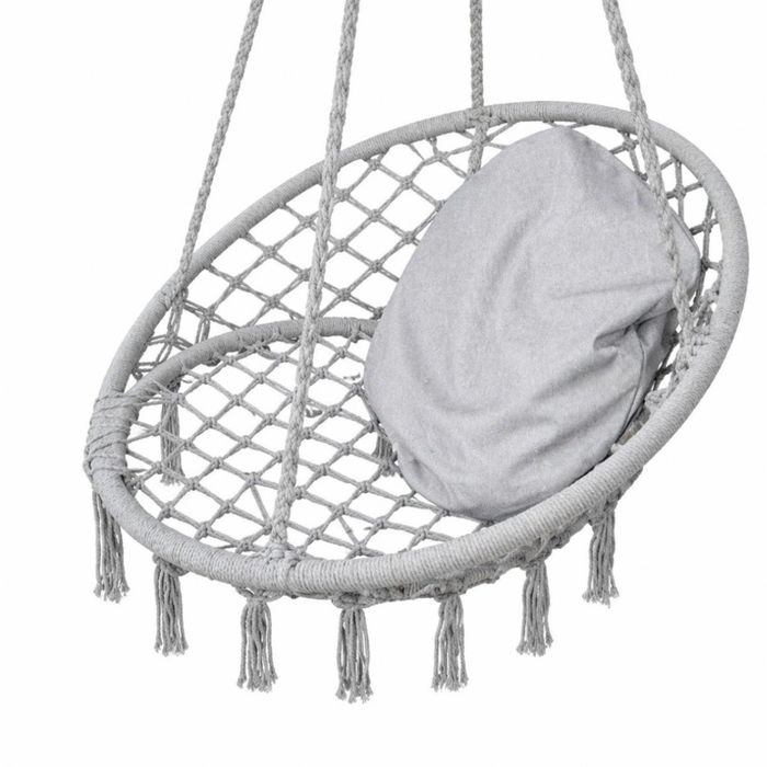 Висяща градинска люлка с възглавница - пълен релакс във вашият дом и градина
