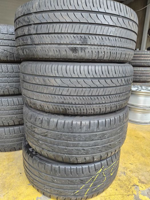 ROTI Jante + Anvelope de VARA - 245/45/18 5x120 - OEM OPEL Insignia - Stare F BUNA - Anvelope Foarte bune !