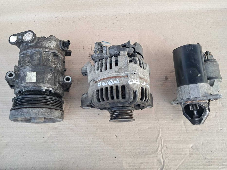 Opel Corsa D, alternator, electromotor, compresor AC.