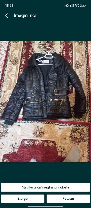 Geaca de dama și copil 12 ani de iarnă