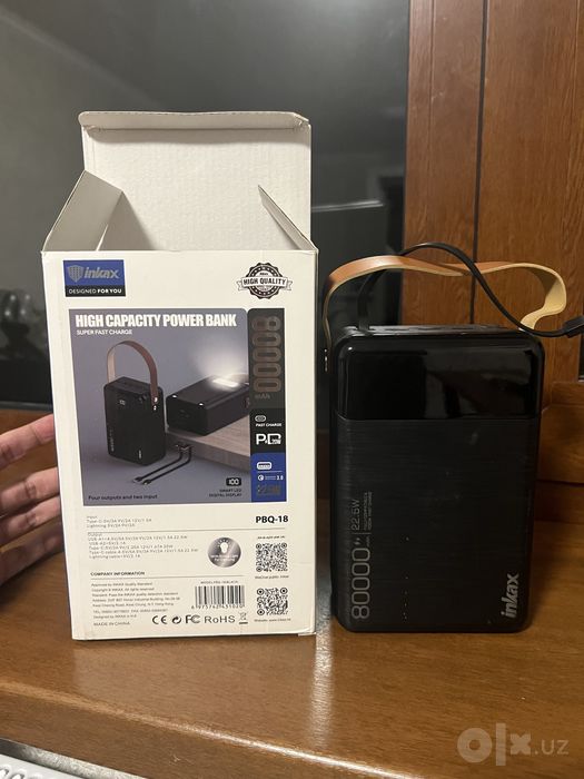 Power Bank 80000 mAh