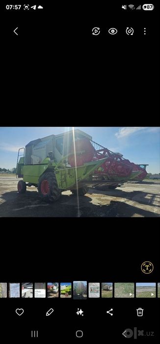 Claas kombayn sotiladi