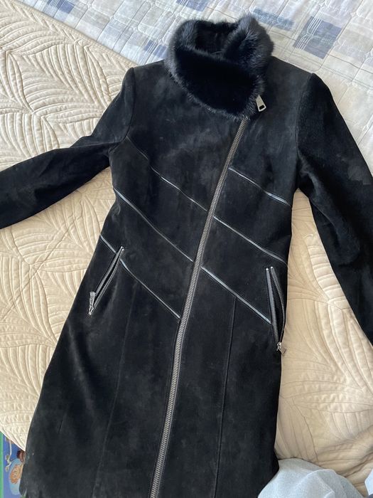 Продам замшевое пальто
