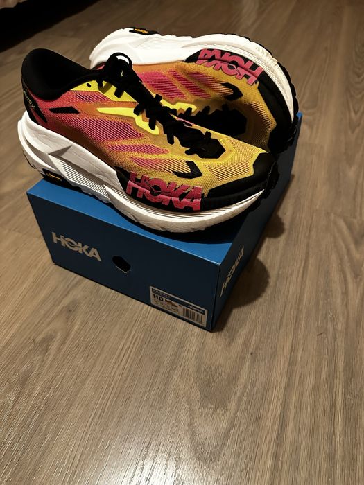 Hoka Mafate X Neon Citrus/Neon Rose/ Хока Мафате Х