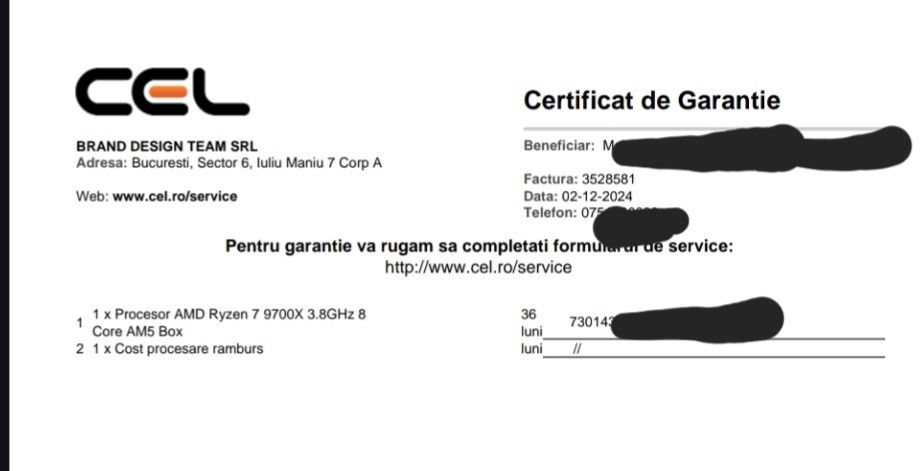 Ryzen 7 9700x BOX amd