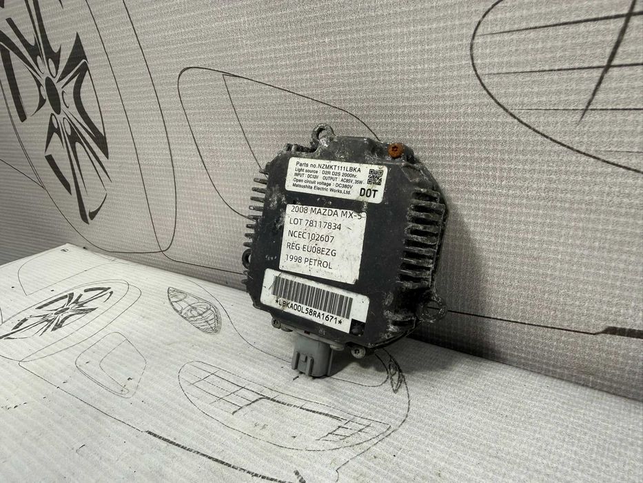 Balast xenon far Mazda MX-5 NC Miata COD:NZMKT111LBKA 2008 / [2006-2015] / (5B2)