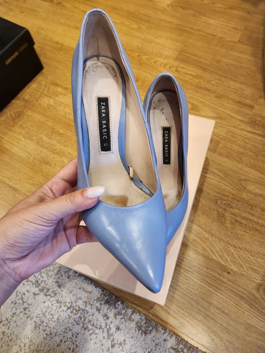 Pantofi Zara piele.mar 37