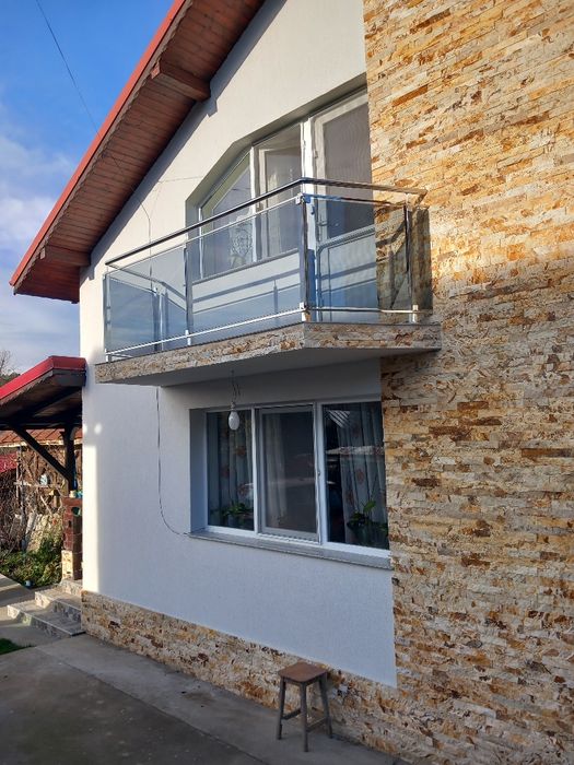 Balustrade sticla și inox