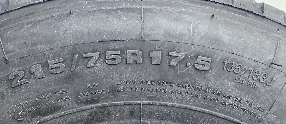 215/75 R17.5 135/133J 16Pliuri SUNFULL HF111 Anvelope directie / remorca