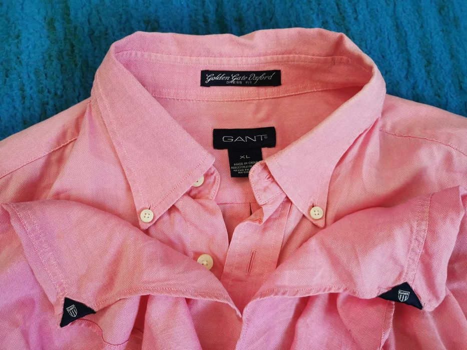 Bluza tehnica Nike Pro Combat L compresie si Camasa Gant XL