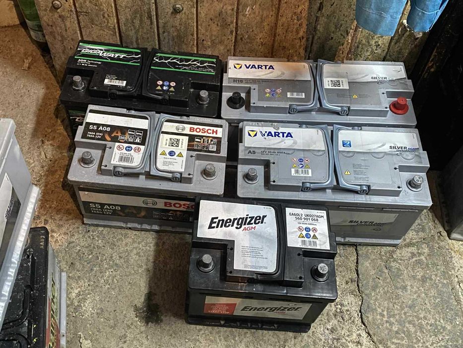 Маркови Акумулатори AGM/АГМ 60/70/80/90/95/105 амп/ч с гаранция