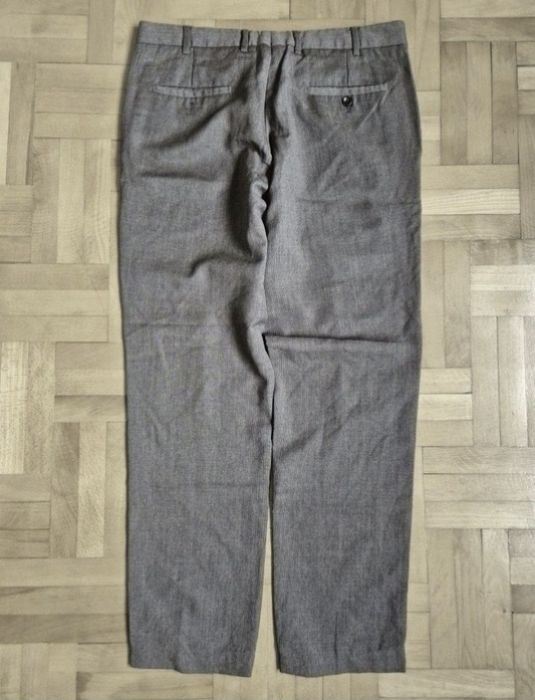 Pantaloni Angelico Luca Bani, Lână Woolmark Noua Virgină Tasmania 48