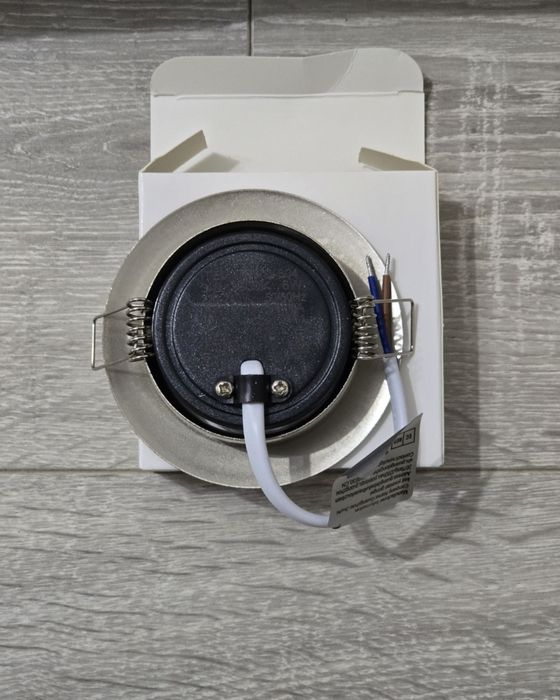 Set 6 Spoturi LED încastrate 230V, dimmabile, 3 trepte, 6W, IP44