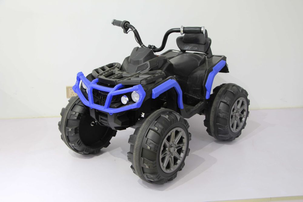 ATV electric, Kinderauto Offroad 2x 45W 12V cu scaun tapitat Blue
