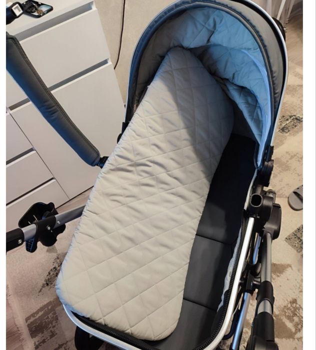 Коляска 2 в 1 Belecoo Q3-535, серый