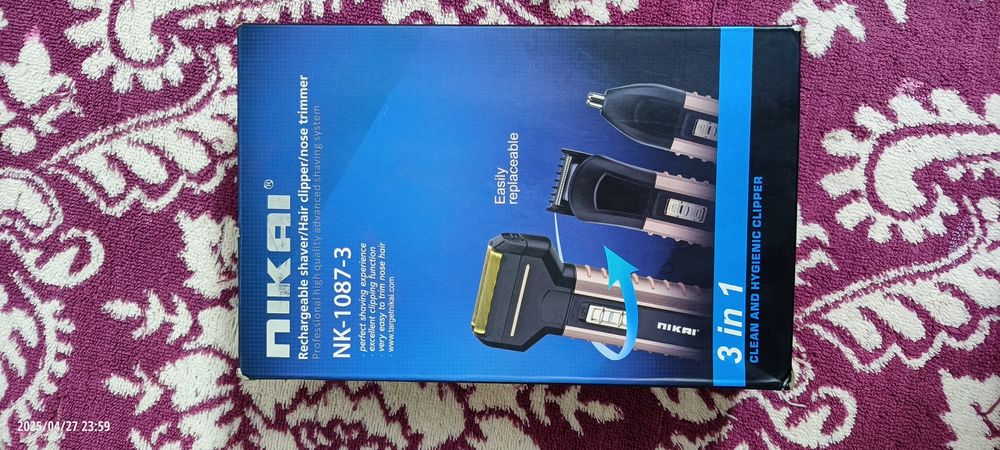 Nikai NK 1087-3 Trimmer бритва для стрижки бороды