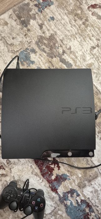 Consolă PlayStation 3 Slim + Controller DualShock 3 original + Joc Minecraft PS3 Edition