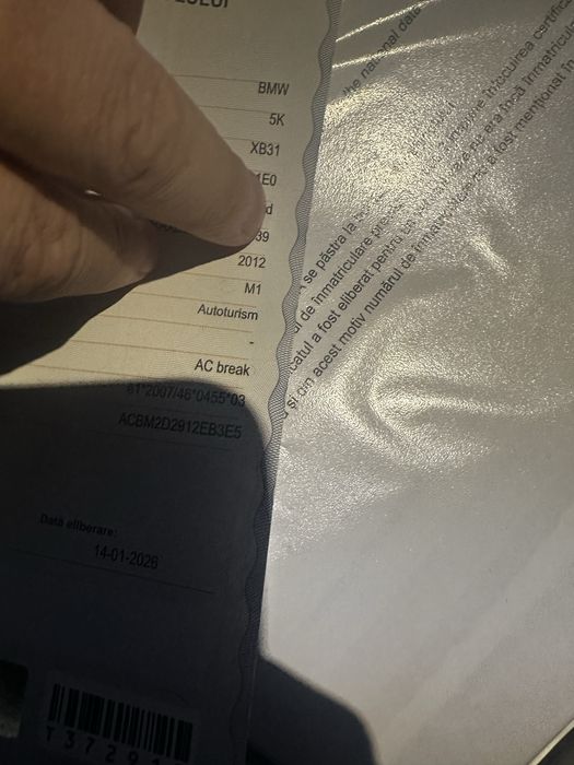 BMW SERIA 5 F11 !  RAR efectuat ‼️‼️ FARA VARIANTE‼️‼️