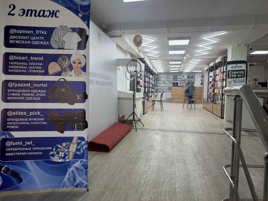 Сдается место для косметики, парфюмерии
