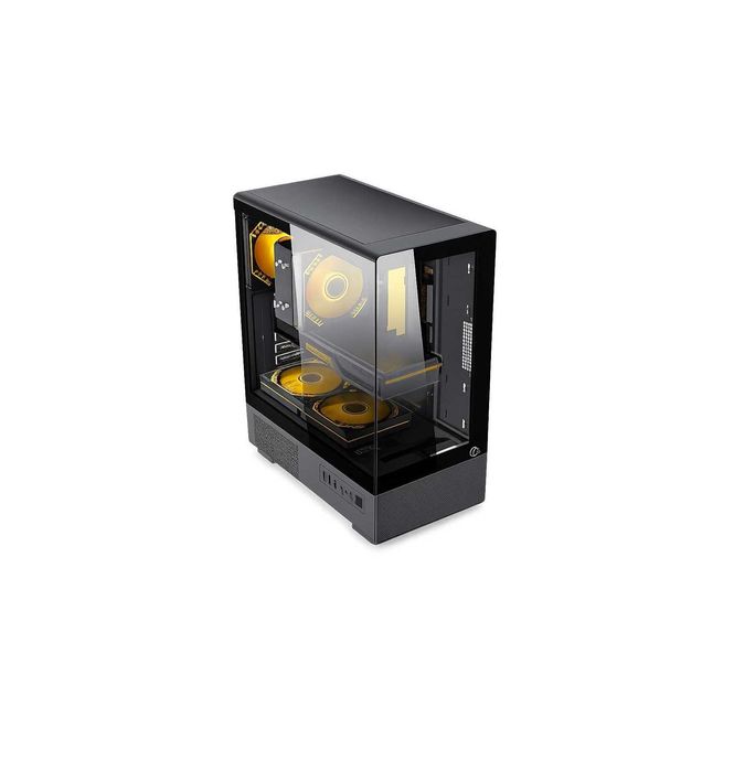 ! Игровой корпус AVT Gaming Crystal Black с 4 ARGB вентиляторами
