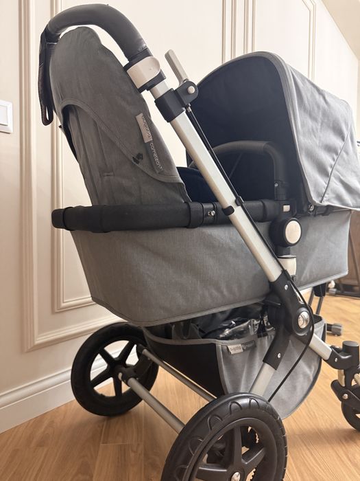 Детская коляска 2 в 1 Bugaboo Cameleon 3 Plus (Grey Melange)