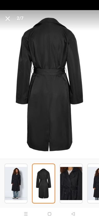 Trench dama nou, mărime xs/s, Noisy May