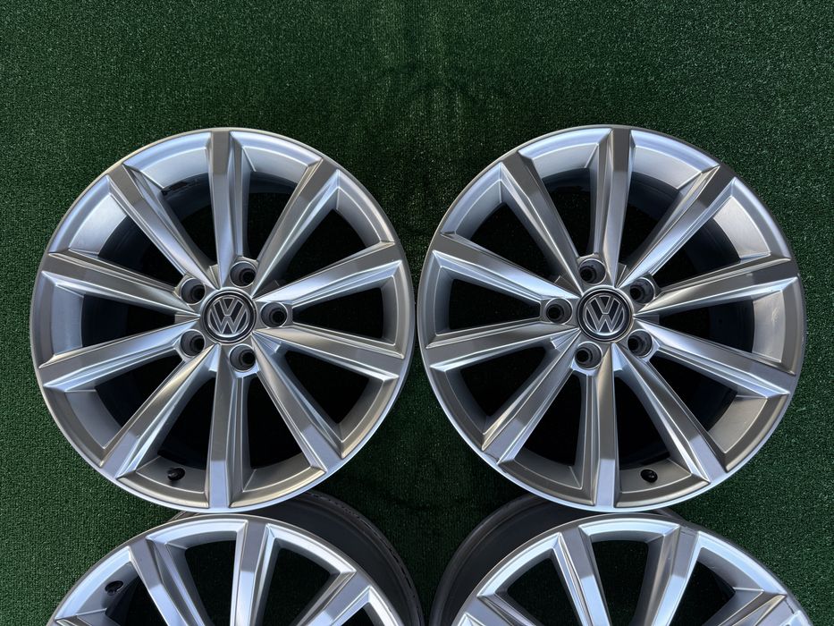 4бр. ОТЛИЧНИ 17” ОРИГИНАЛНИ Джанти *LONDON* 5х112 за -VW/SEAT/SKODA/AUDI/Vag- 7.0Jx17H2, ET40