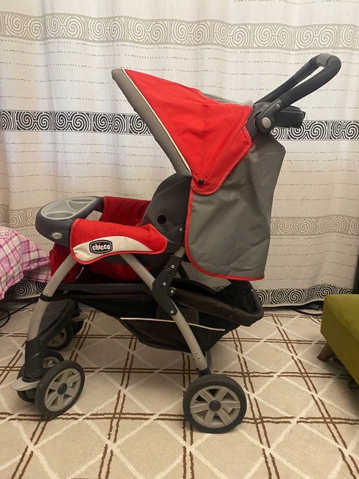Детская коляска Chicco Cortina CX Red & Grey (оригинал)
