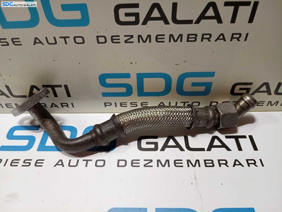 Conducta Retur Ulei Turbosuflanta Audi A4 B7 2.0 TDI BLB BNA BPW BRE BRD 2005 - 2008 Cod 028145736AH [M6196]