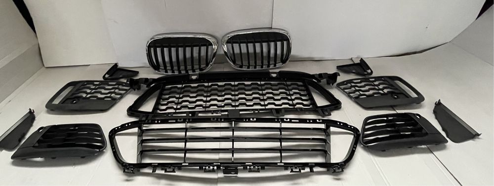 Grila grile BMW X1 F48 bara nara ornament