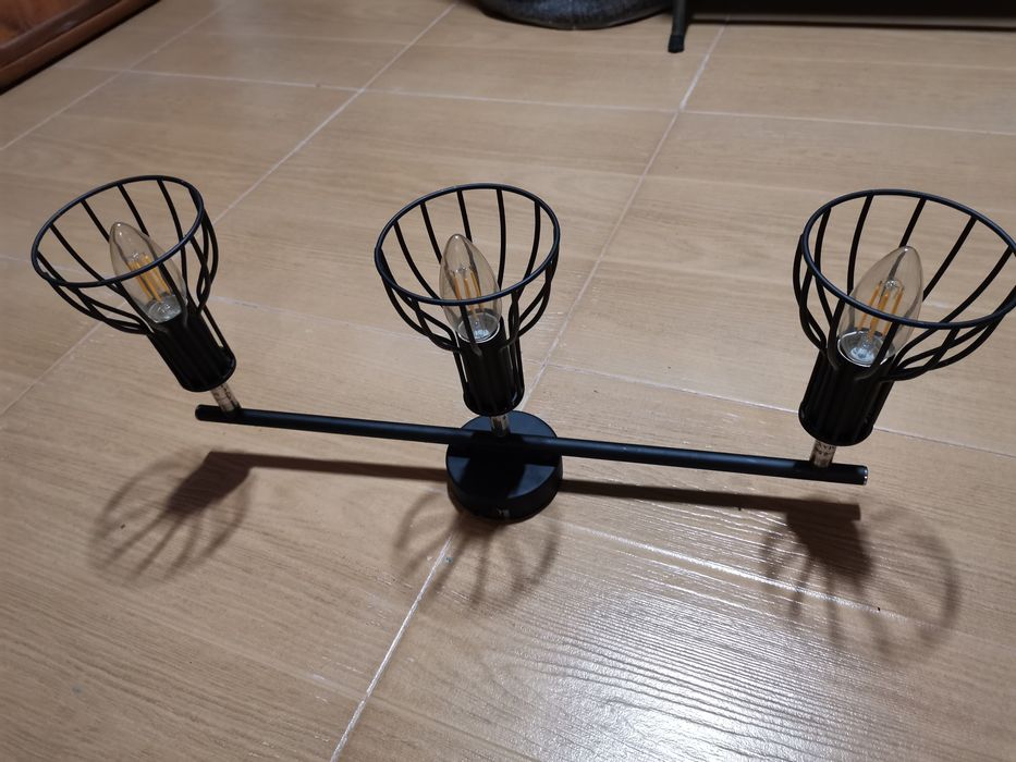 Лампа аплик метал