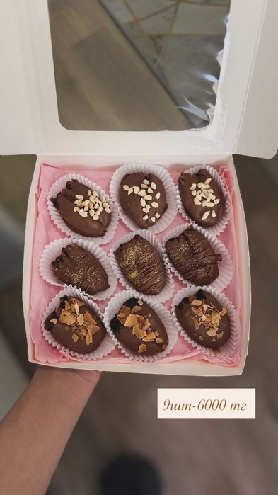 Финики в шокаладе