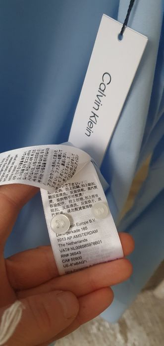 Cămașă elegantă bărbați Calvin Klein nouă,cu etichetă