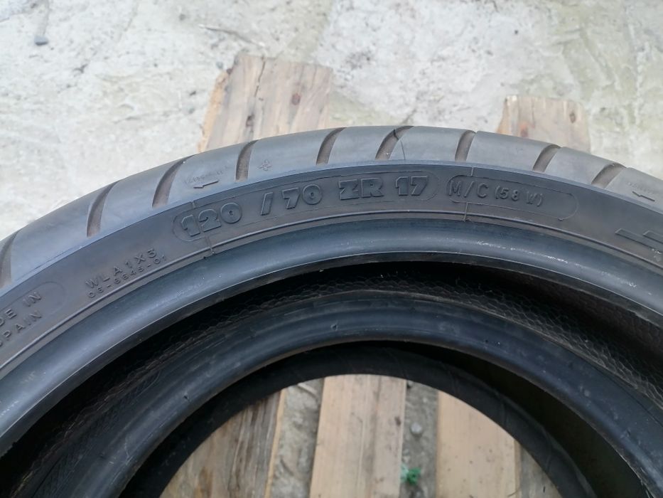 120 70 ZR 17 58W MICHELIN ДОТ 2614