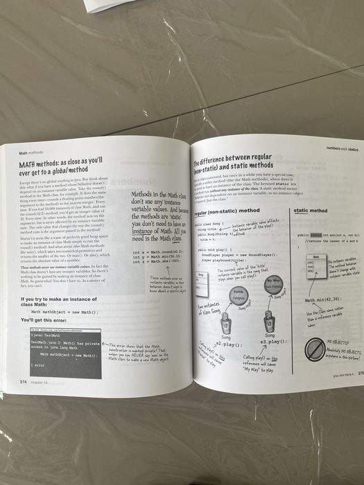 Head First  Java книга по программированию