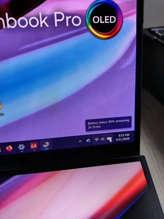 ASUS Zenbook Pro 14 Duo OLED, i7‑12700H, 16GB, 1TB SSD, RTX 3050 Ti