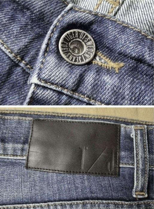 Blugi Slim Fit Premium Tiger of Sweden, Pistolero, Bărbați - W32 L34