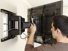 Установка карниз гардин люстр телевизорр