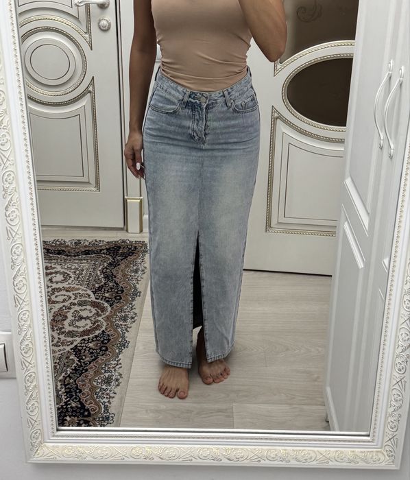 Джинсовая юбка