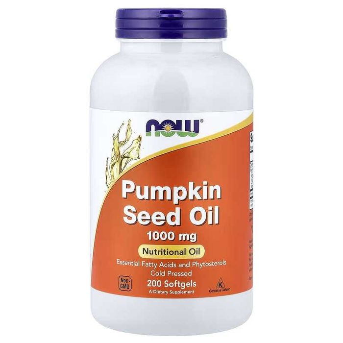 NOW Foods Pumpkin Seed Oil тыквенное масло qovoq yog'i