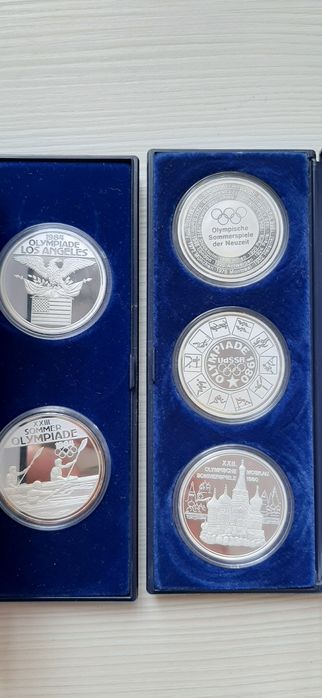 Олимпийски оригинални сребърни монети